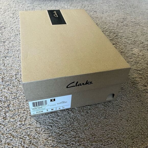 Clarks Brixby Cross Dark Brown Leather Sandals main image 6